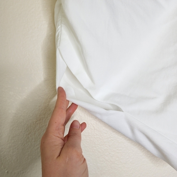 THE SEI Draped Asymmetric Ruched Top 10 - Picture 6 of 6